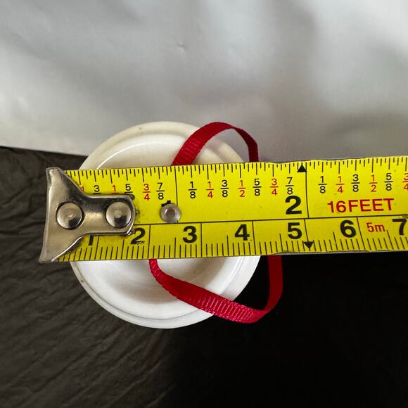 Starbucks Coffee Cup Holiday 2013 Ceramic Red Christmas Ornament Collectible - Picture 8 of 8